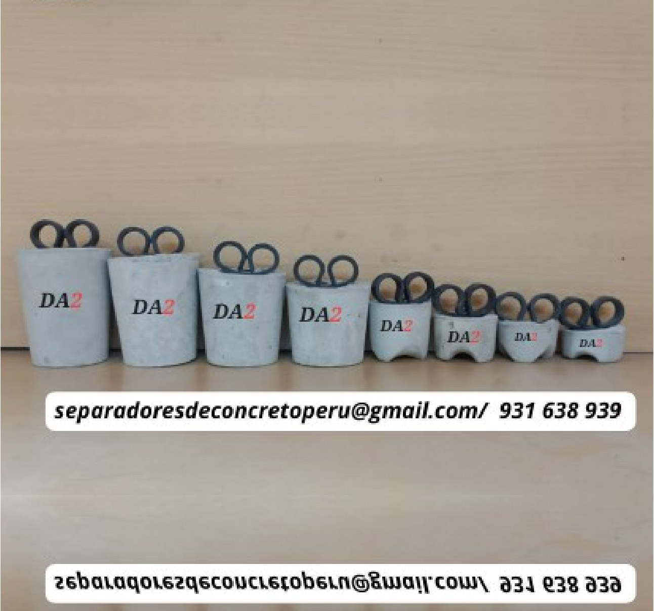 Separador de concreto 